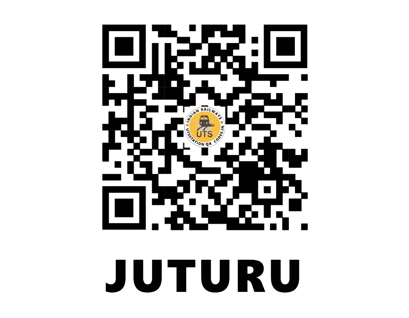 UTS QR Code for JUTURU - JUR - SC (ANDHRA PRADESH)